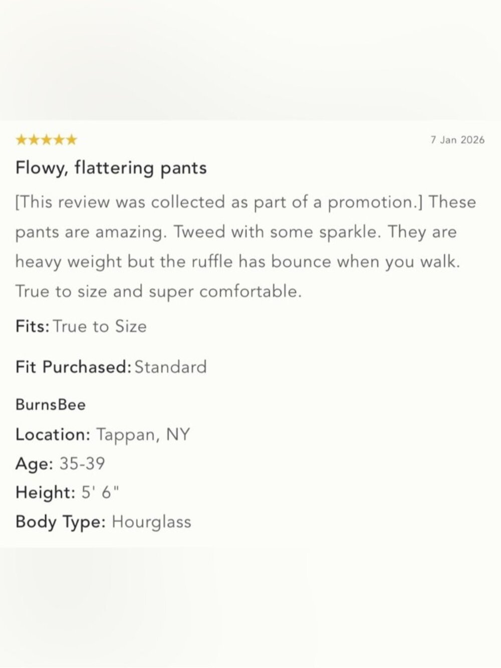 NWT Size 30 -The Colette Crop Tweed Ruffle-Hem Trousers by Maeve (US$ 158) - Picture 15 of 16